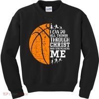 Christian Basketball Kids Sweatshirt thumb 0