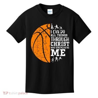 Christian Basketball Kids T-Shirt