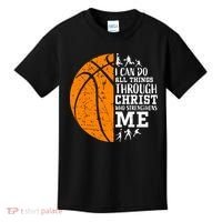 Christian Basketball Kids T-Shirt thumb 0