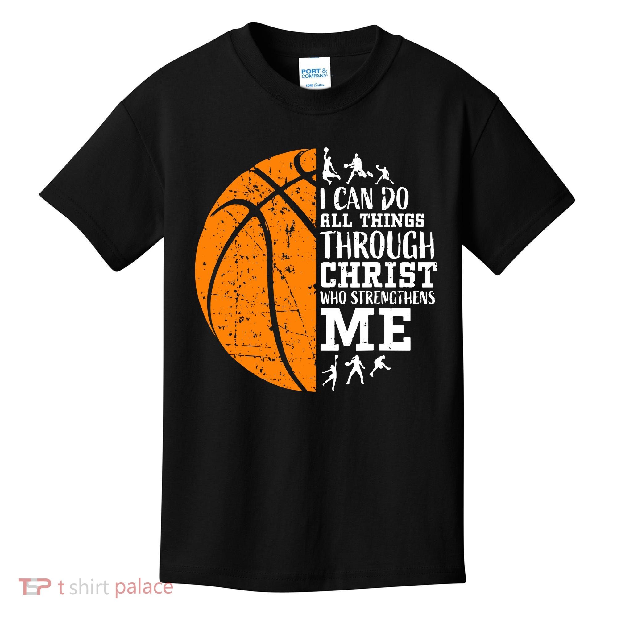 Christian Basketball Kids T-Shirt
