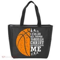 Christian Basketball Tote Bag thumb 0