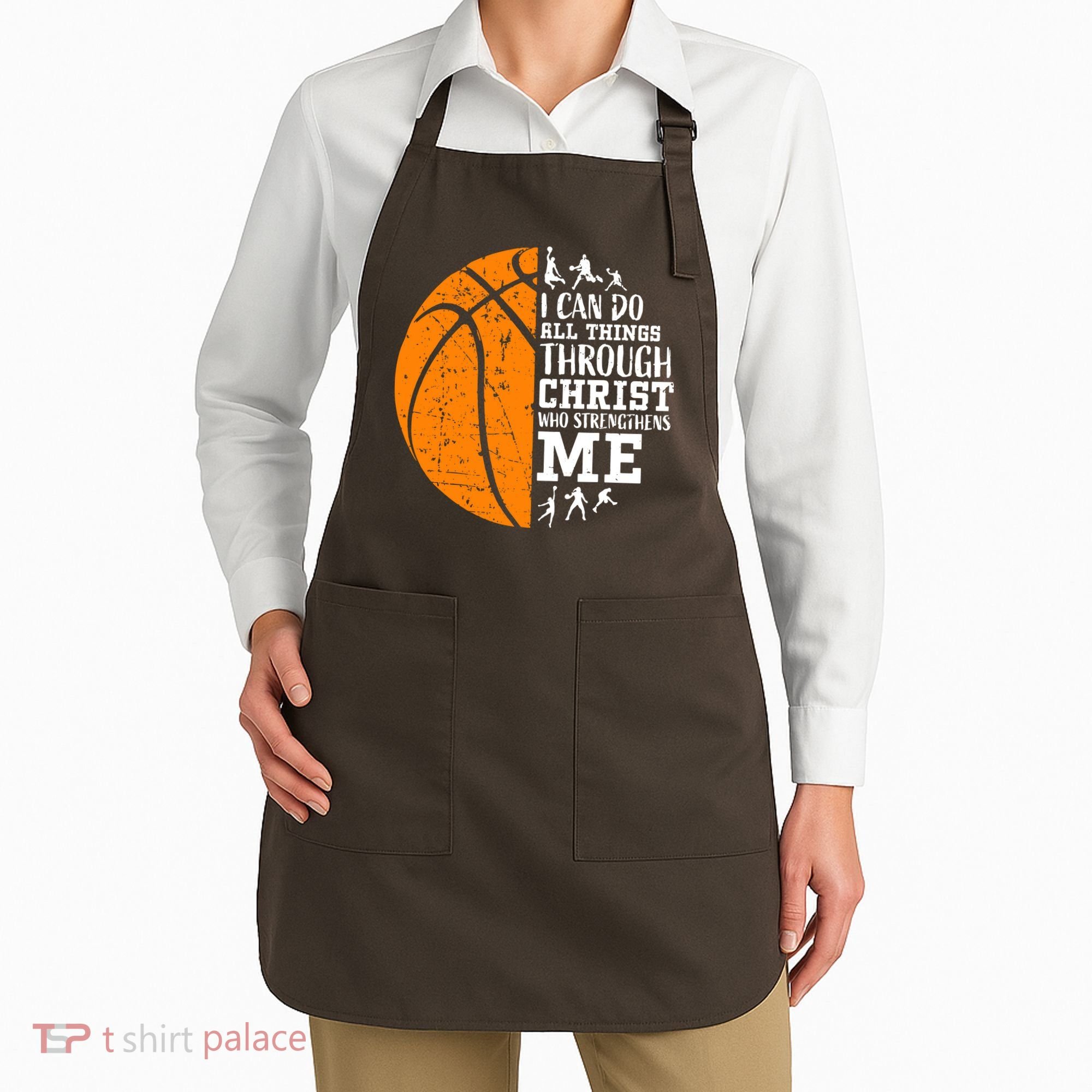Christian Basketball Apron