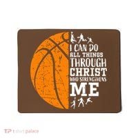 Christian Basketball Mousepad thumb 0