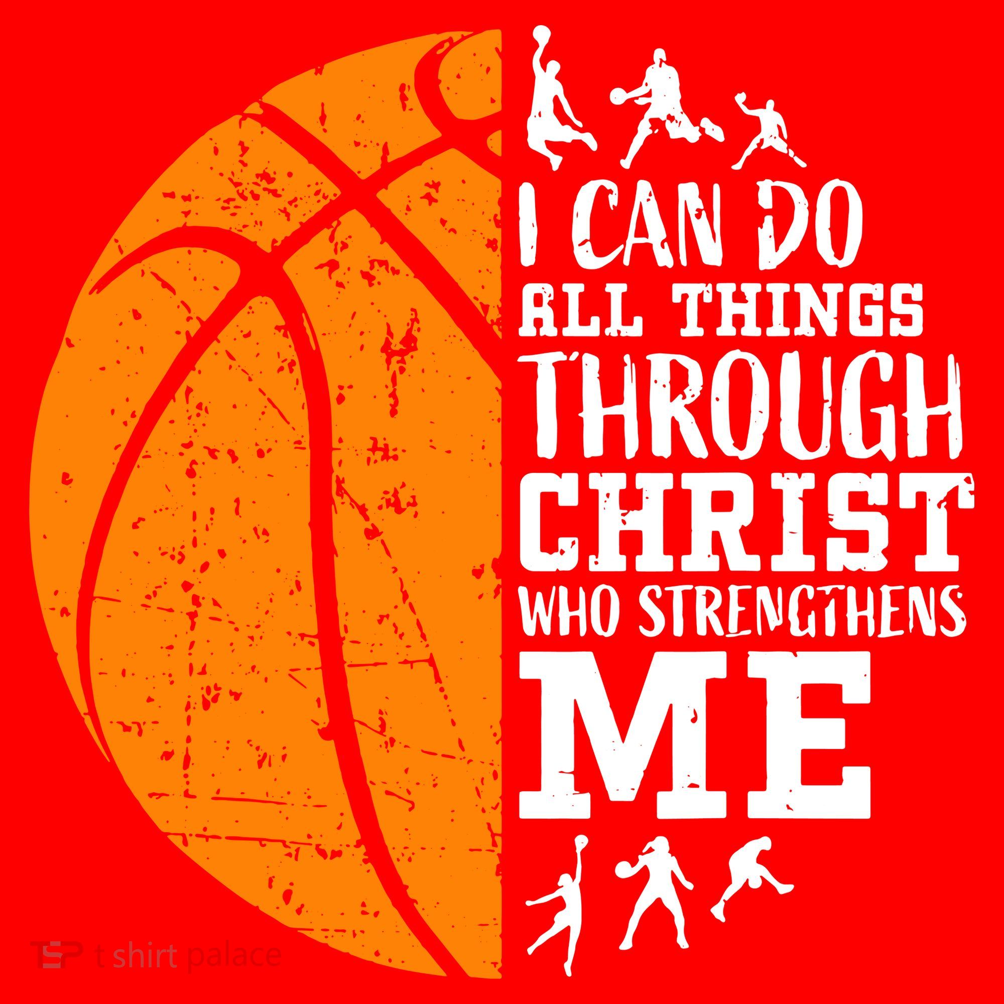 Christian Basketball Santa Hat