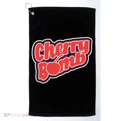 Cherry Bomb Golf Towel