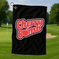 Cherry Bomb Golf Towel thumb 1