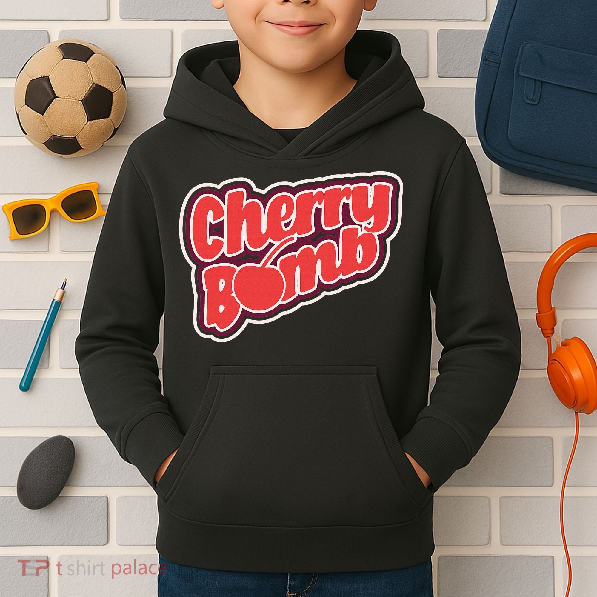 Cherry Bomb Kids Hoodie