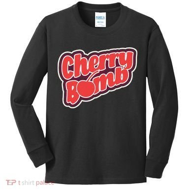 Cherry Bomb Kids Long Sleeve Shirt