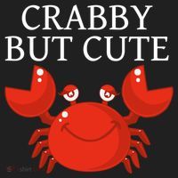 Crabby But Cute Crab Clothing Gift Decor Gift Beanie thumb 2