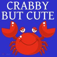 Crabby But Cute Crab Clothing Gift Decor Gift Women's Tank Top thumb 5