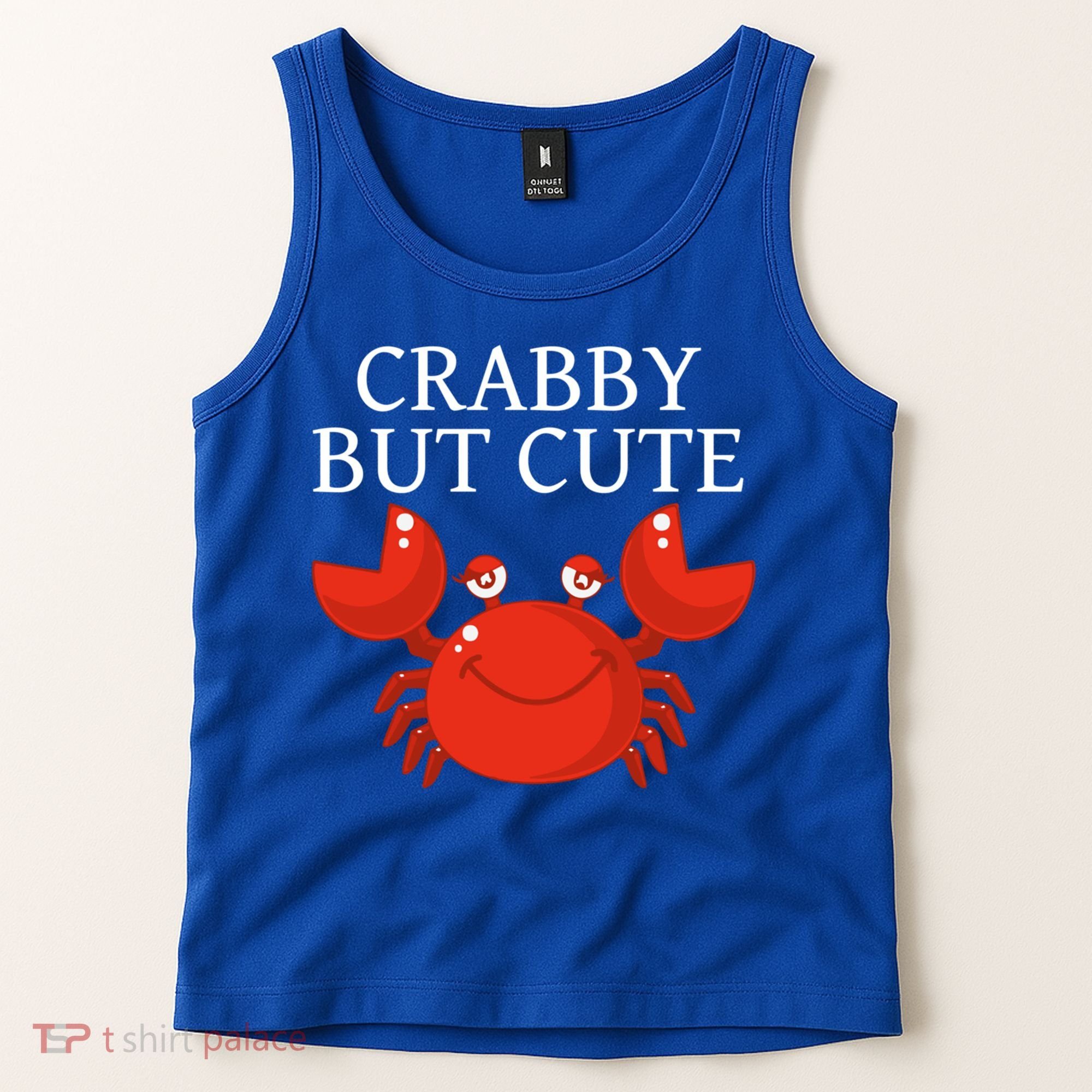 Crabby But Cute Crab Clothing Gift Decor Gift Tank Top