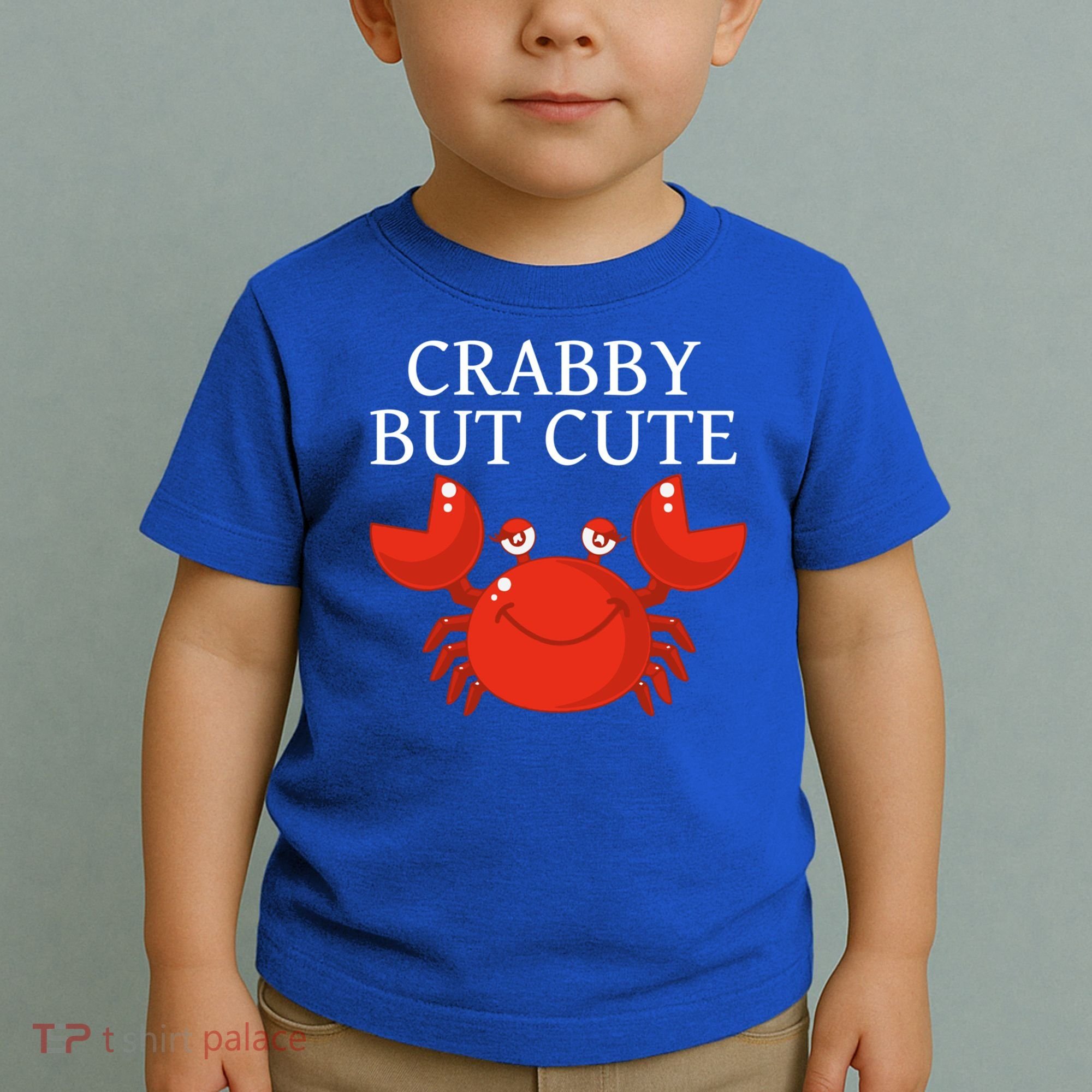 Crabby But Cute Crab Clothing Gift Decor Gift Toddler T-Shirt