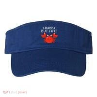 Crabby But Cute Crab Clothing Gift Decor Gift Visor thumb 0