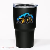 Cartoon Bulldozer Tumbler thumb 0