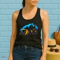 Cartoon Bulldozer Women's Tank Top thumb 2