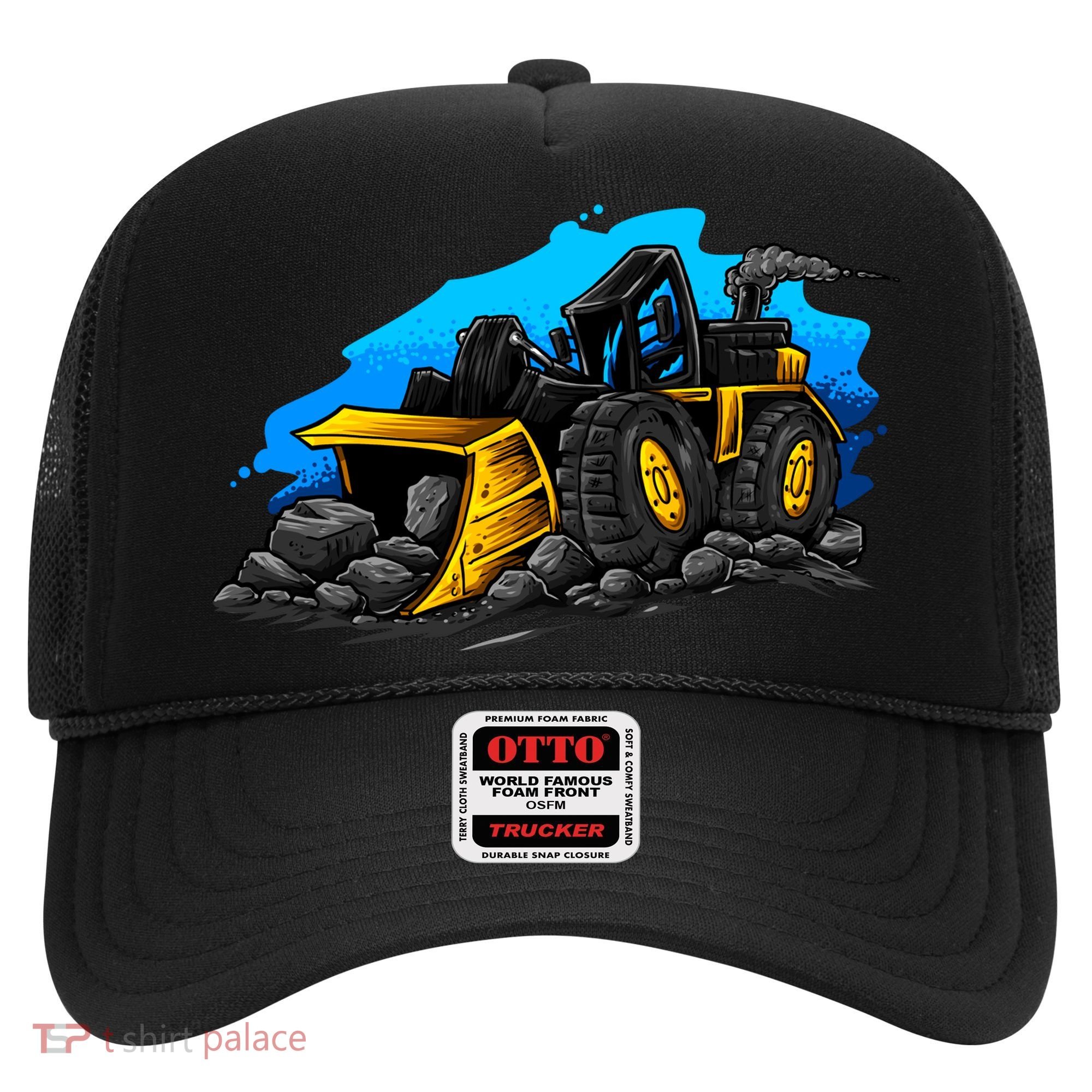 Cartoon Bulldozer Hat