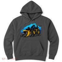 Cartoon Bulldozer Hoodie thumb 0