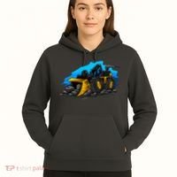 Cartoon Bulldozer Hoodie thumb 5