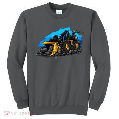 Cartoon Bulldozer Sweatshirt