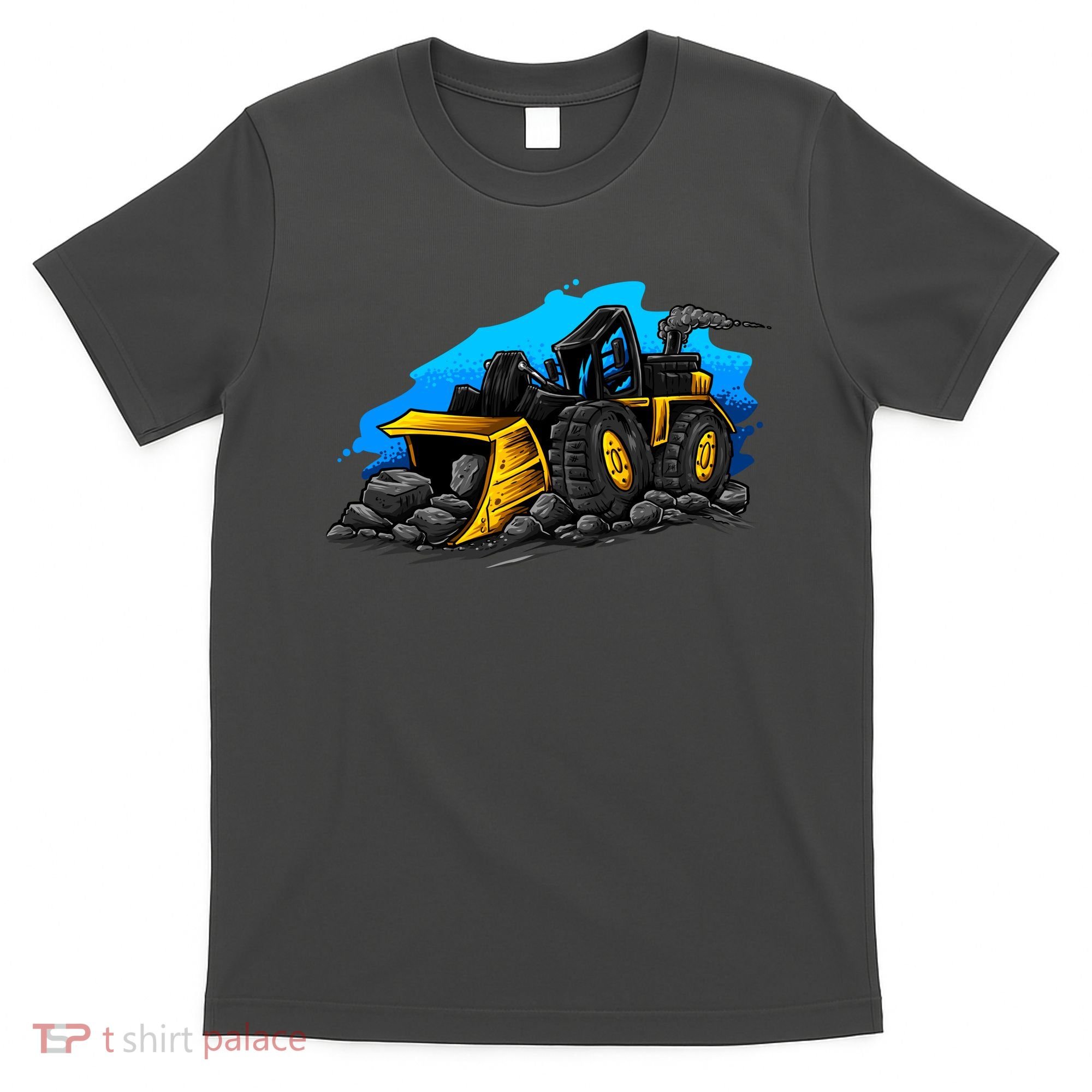 Cartoon Bulldozer T-Shirt