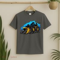 Cartoon Bulldozer T-Shirt thumb 2