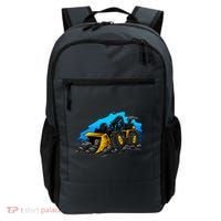 Cartoon Bulldozer Backpack thumb 0