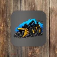 Cartoon Bulldozer Coaster thumb 0