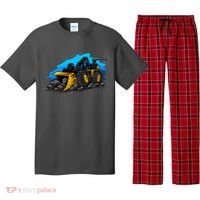 Cartoon Bulldozer Pajama Set thumb 0