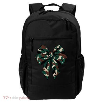 Coquette Bow Camouflage Backpack