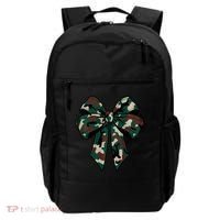 Coquette Bow Camouflage Backpack thumb 0