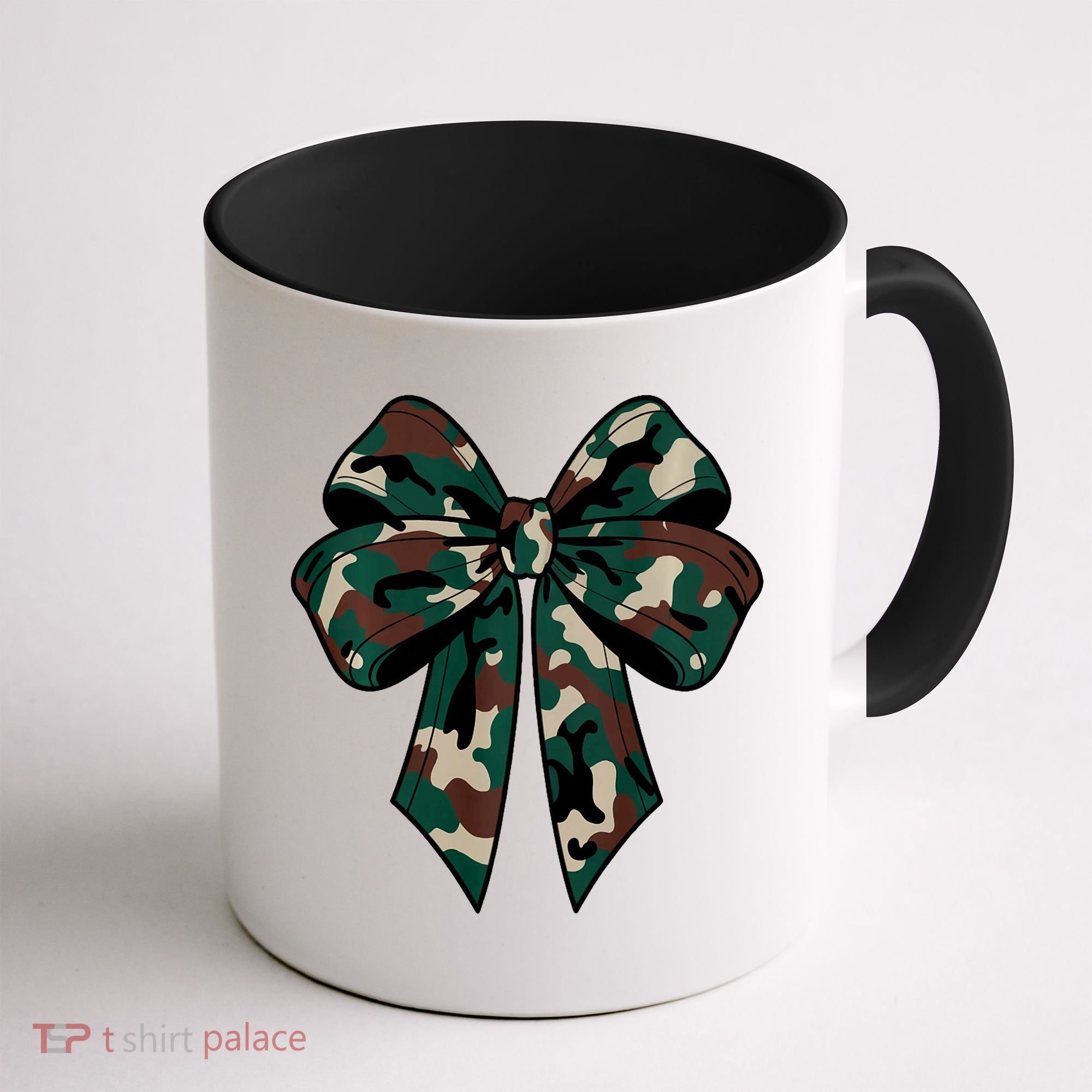 Coquette Bow Camouflage Coffee Mug