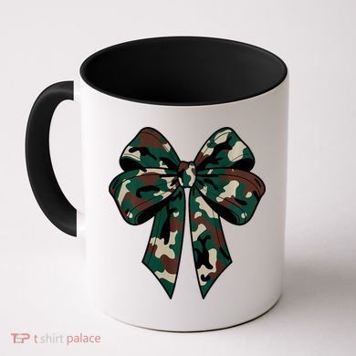 Coquette Bow Camouflage Coffee Mug