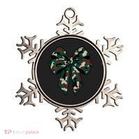Coquette Bow Camouflage Ornament thumb 0
