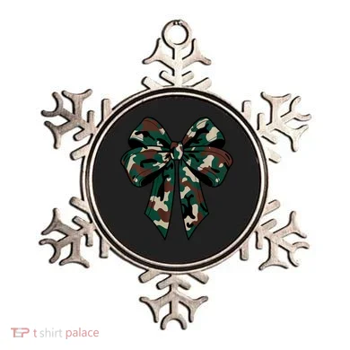Coquette Bow Camouflage Ornament