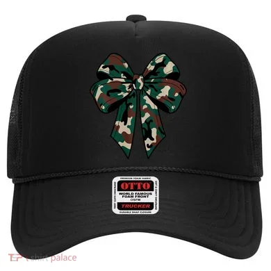 Coquette Bow Camouflage Hat