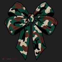 Coquette Bow Camouflage Golf Towel thumb 3