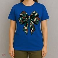 Coquette Bow Camouflage T-Shirt thumb 4