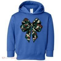 Coquette Bow Camouflage Toddler Hoodie thumb 0