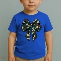 Coquette Bow Camouflage Toddler T-Shirt thumb 2