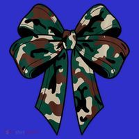 Coquette Bow Camouflage Kids Sweatshirt thumb 2