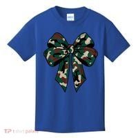 Coquette Bow Camouflage Kids T-Shirt thumb 0