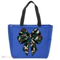 Coquette Bow Camouflage Tote Bag thumb 0