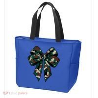 Coquette Bow Camouflage Tote Bag thumb 3