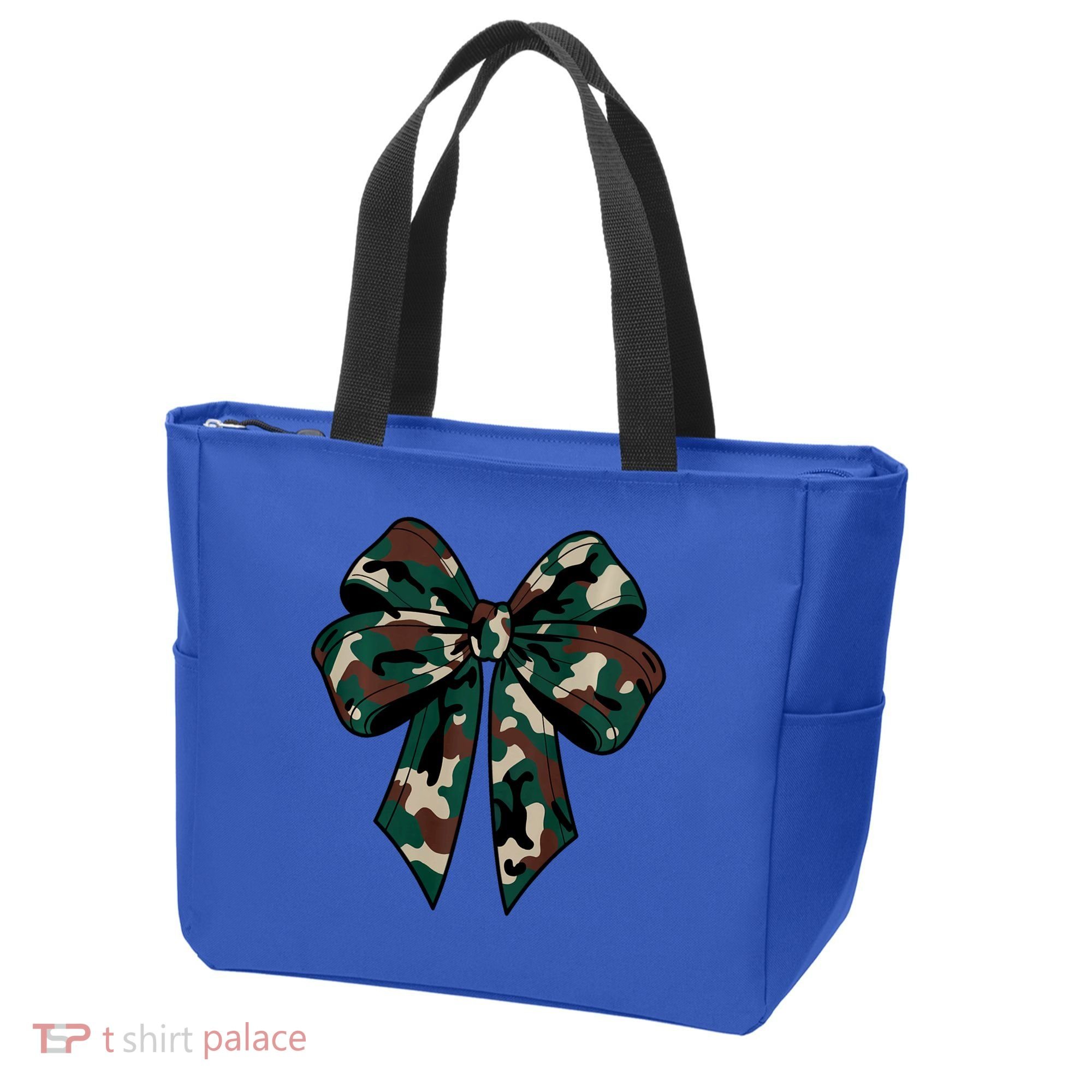 Coquette Bow Camouflage Tote Bag
