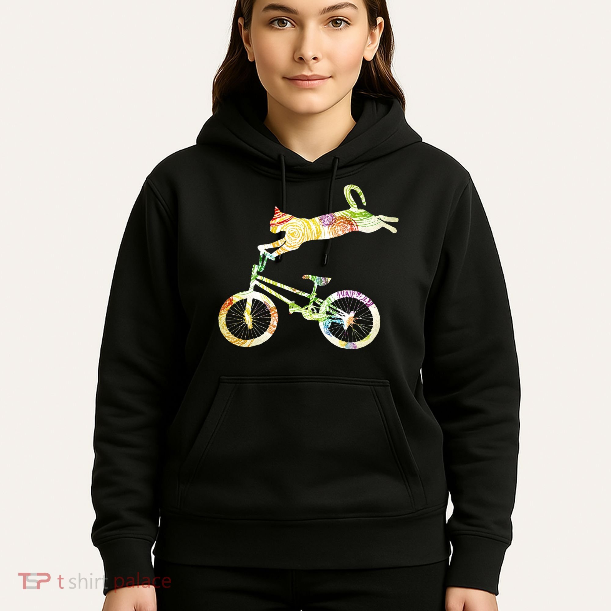 Cat Bike Cycling Bicycle Your Gift Collection Hoodie