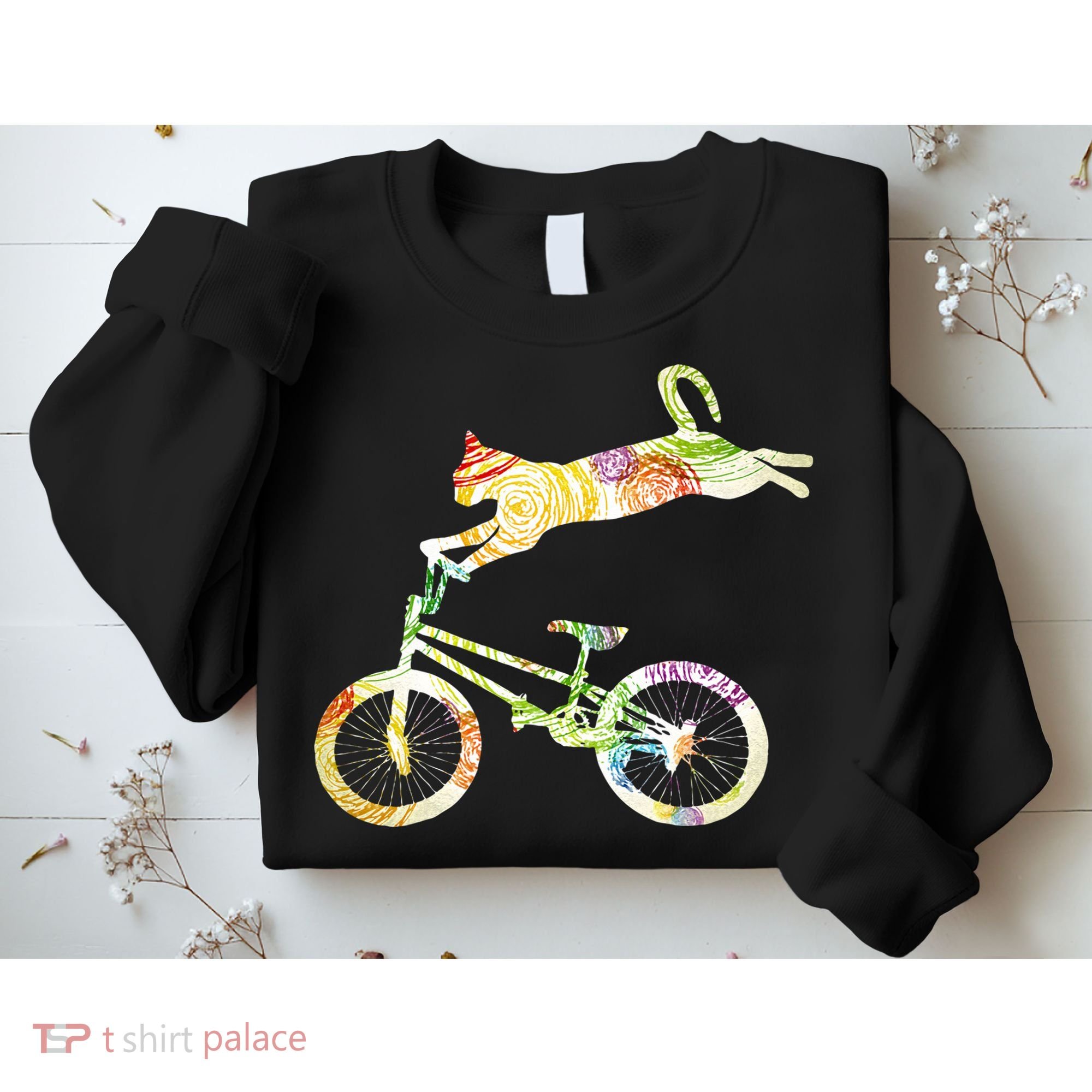 Cat Bike Cycling Bicycle Your Gift Collection Sweatshirt