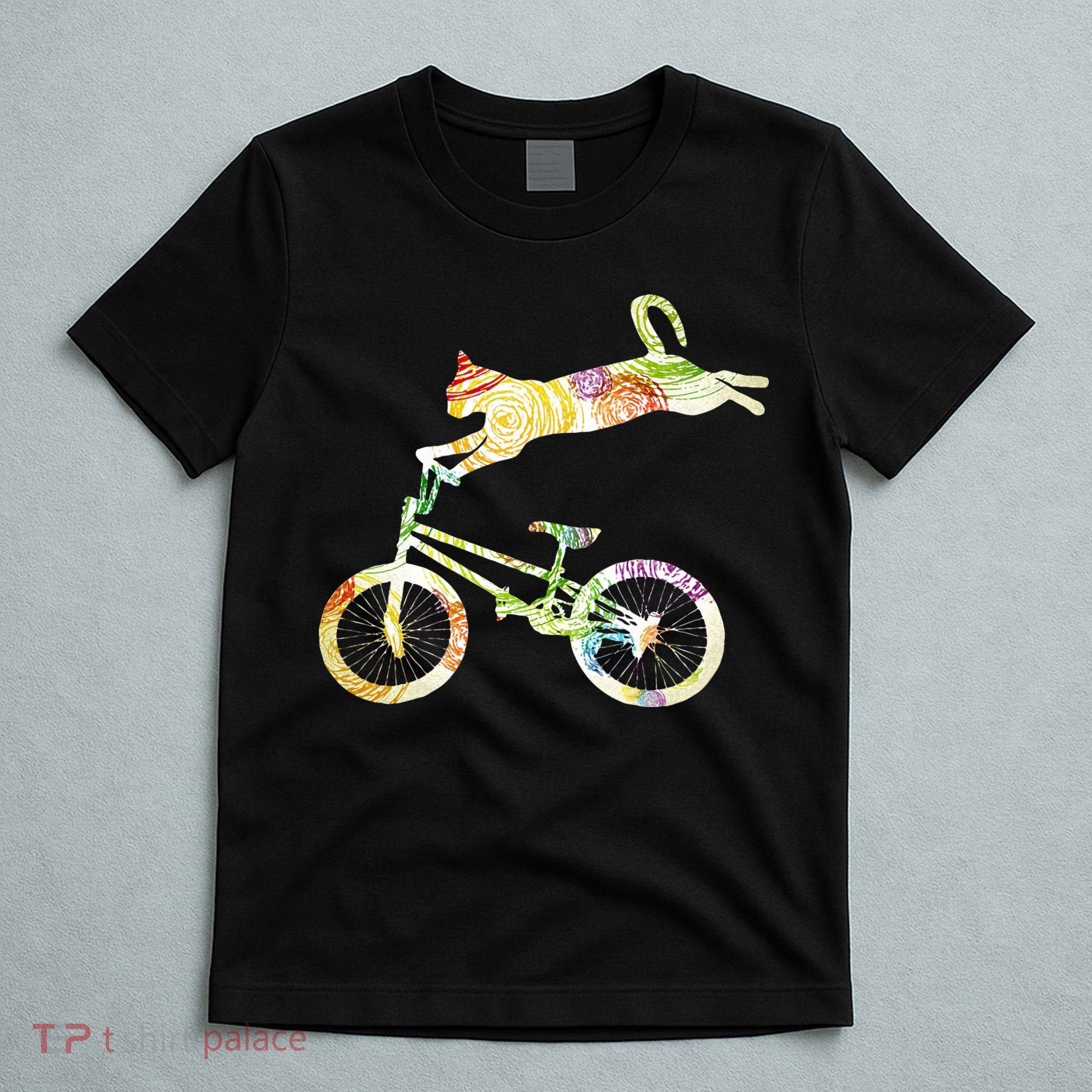 Cat Bike Cycling Bicycle Your Gift Collection T-Shirt