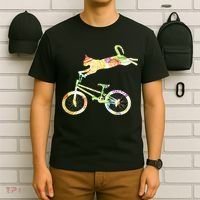 Cat Bike Cycling Bicycle Your Gift Collection T-Shirt thumb 6