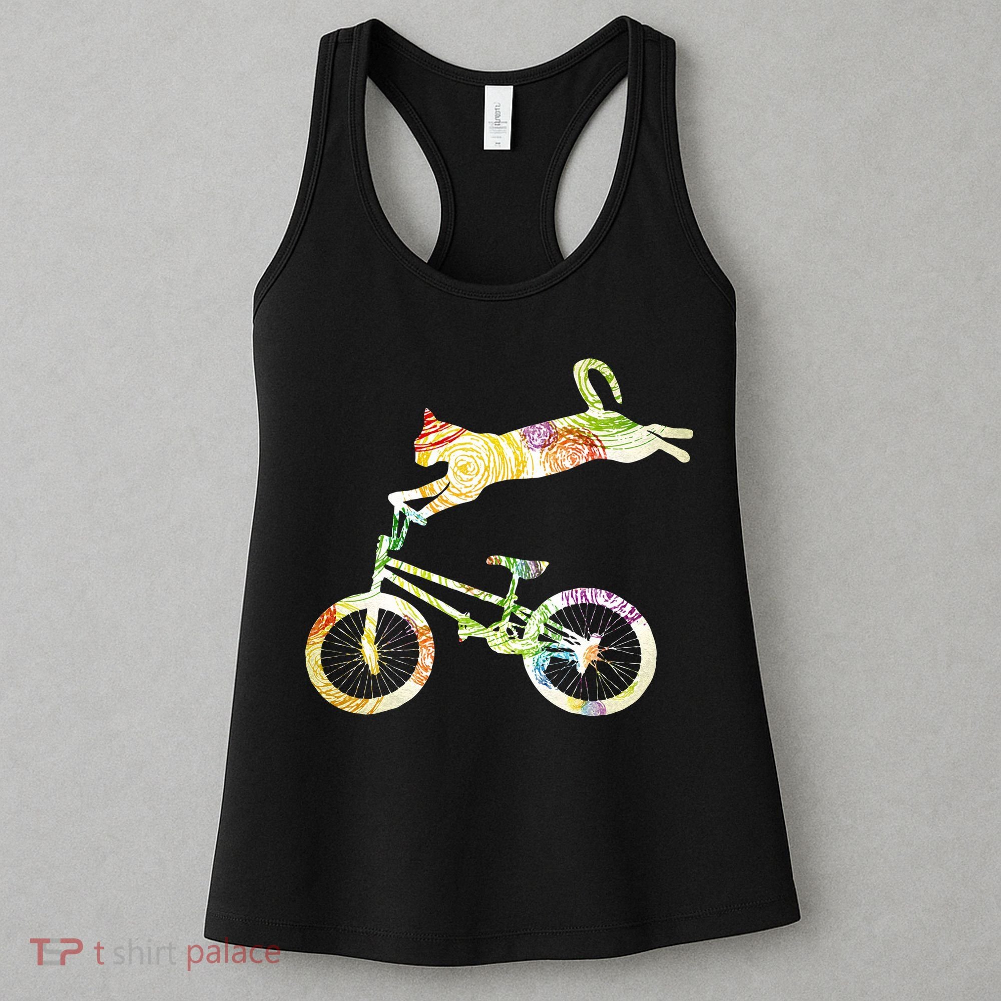 Cat Bike Cycling Bicycle Your Gift Collection Women's Tank Top