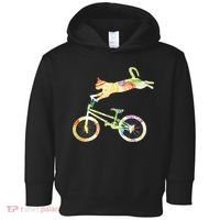 Cat Bike Cycling Bicycle Your Gift Collection Toddler Hoodie thumb 0